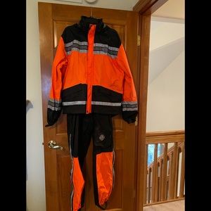 Men’s Harley Davidson rain gear size large